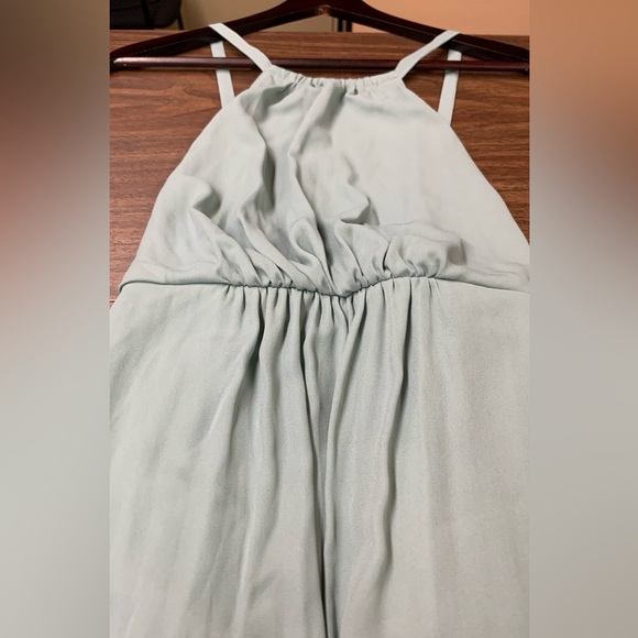 Show Me Your Mumu | Amanda Maxi Dress Bridesmaid Gown Sage Low Back Size S - Picture 5 of 7